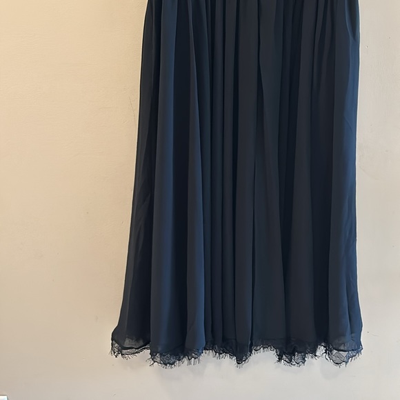 NWT, dress the population ‘Alicia’ plunging sleeveless fit and flare, size L - Picture 7 of 9